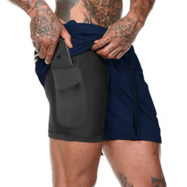 COMPRE 2 LEVE 6 - Kit Shorts DryFit™ de Compressão