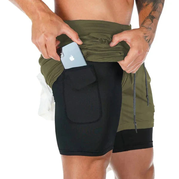 COMPRE 2 LEVE 6 - Kit Shorts DryFit™ de Compressão